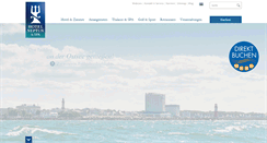 Desktop Screenshot of hotel-neptun.de